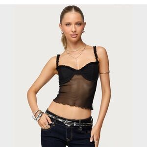 Edikted mesh tank top